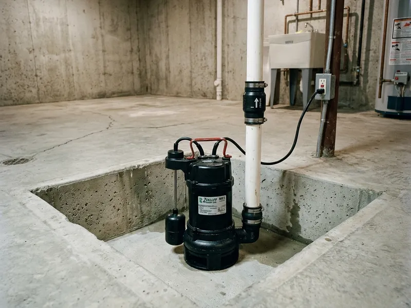 Sump Pump Installation Plumber in West Crossett, AR
